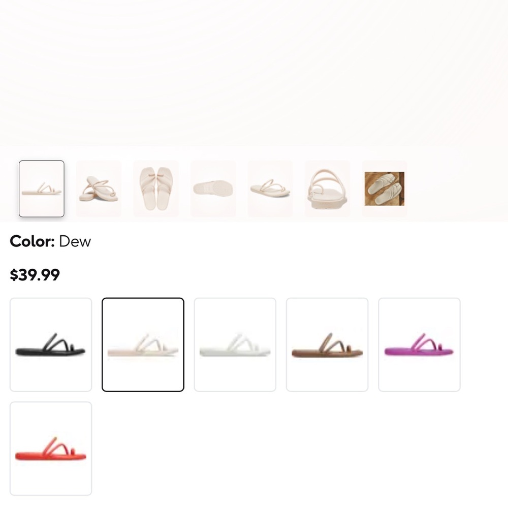 CROCS Dew Strappy Sandals